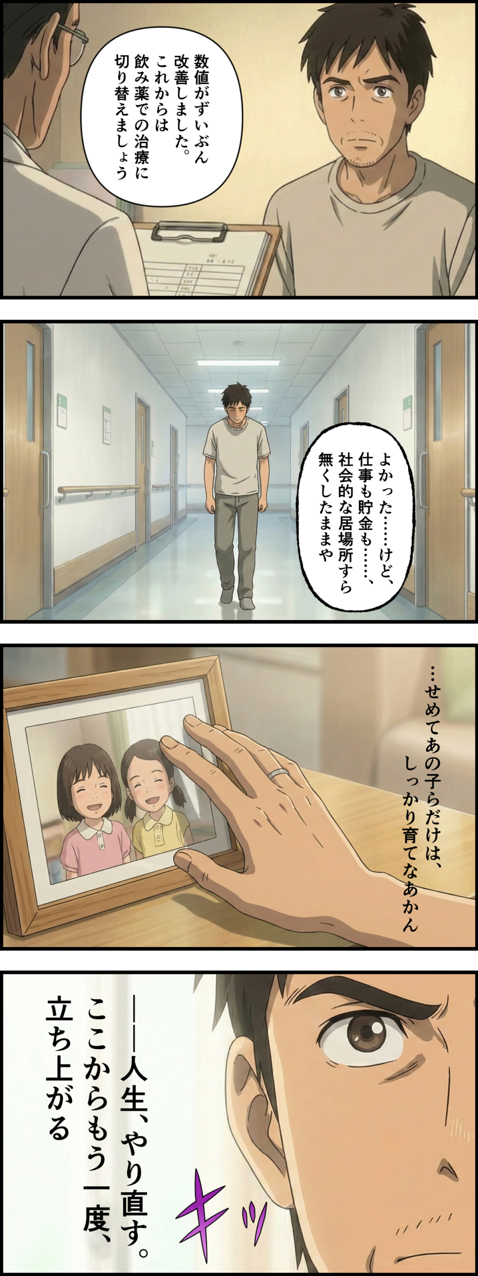 第3話「やり直しの決意」